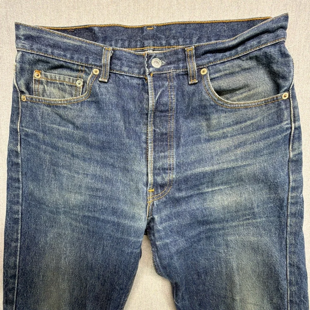 Vintage‎ Levi's 501XX Jeans Made in USA 1992 Mens 35x36 (Fits 32x32)